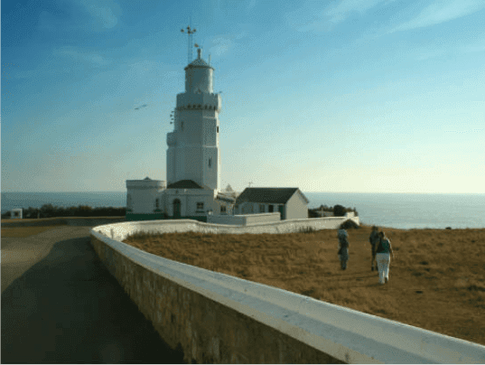 Lighthouse by the sea